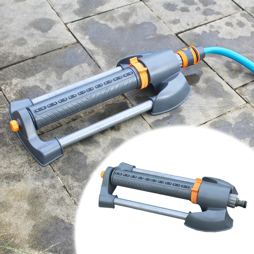 For Precise Garden Watering Gray 20-hole Swing Sprinkler Automatic Swing Sprinkler For Gardens Garden Sprinkler Oasis Select