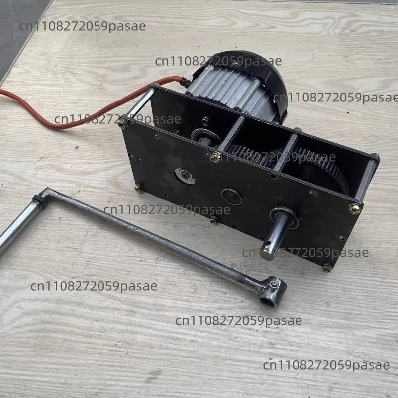220V 2000W Brushless Hand Crank AC Generator 50Hz & Gearbox