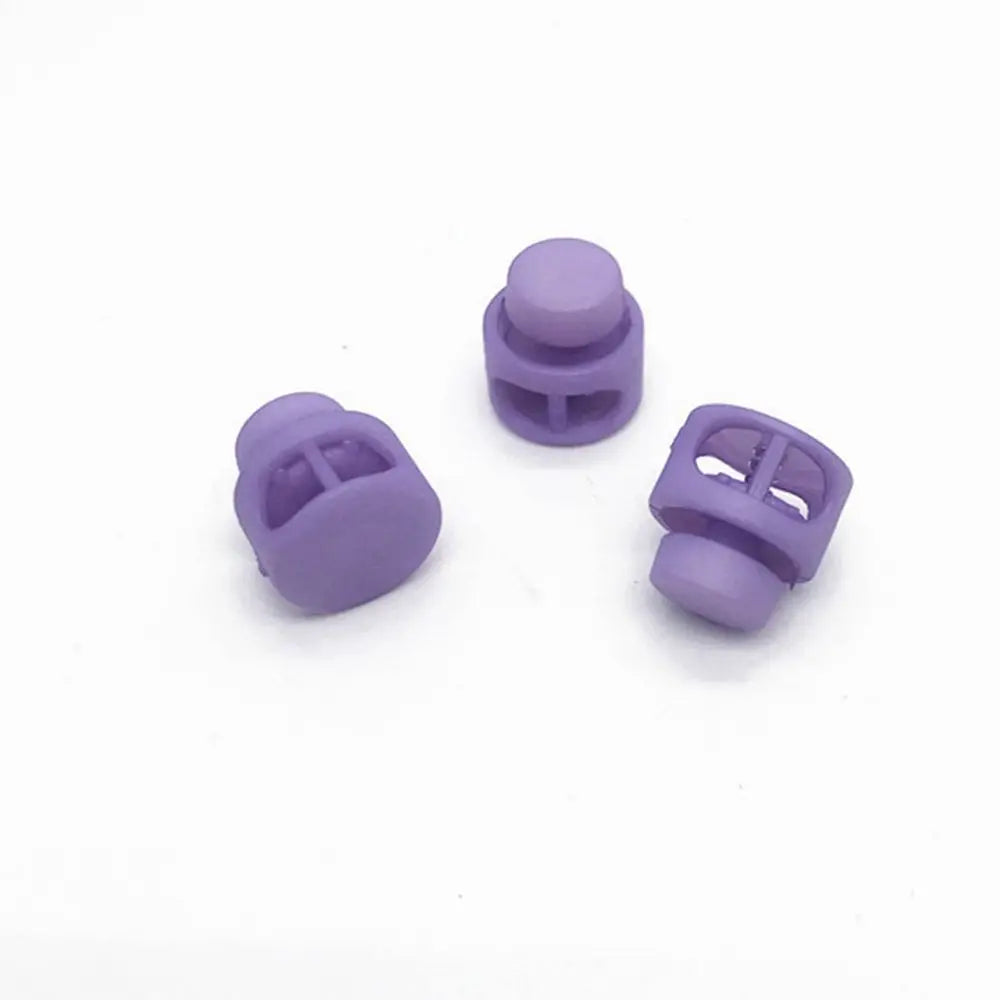 5mm Cord Lock Clips 2-Hole Toggle Stopper Buckle 10 Pack