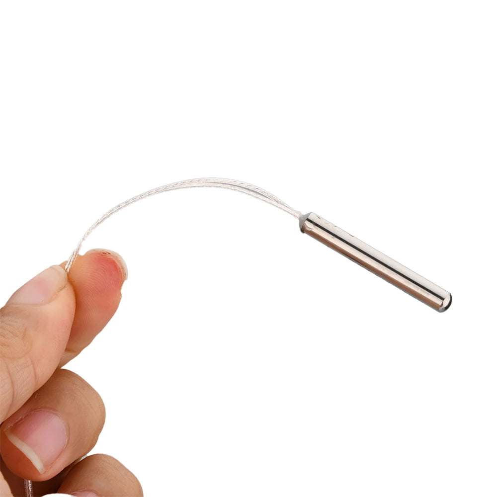 1-10PCS 50CM PT100 Platinum Resister Temperature Sensor Detector Waterproof Temperature Probe -20~450 Celsius WZP-PT100 Oasis Select