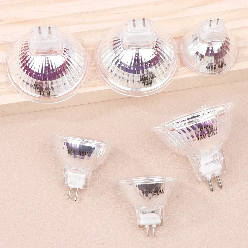 AC/DC 12V Halogen Bulb Lamp Cup Light MR11 MR16 GU5.3 GU10 High Brightness Spotlight Oasis Select