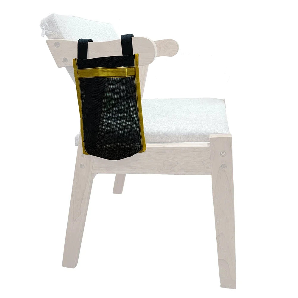 Dock Marine Boat Fishing Handrail Mesh Bag Camping Seat Rail Watercup Bag Swimming Beach Chair Rail Storage Bag Oasis Select