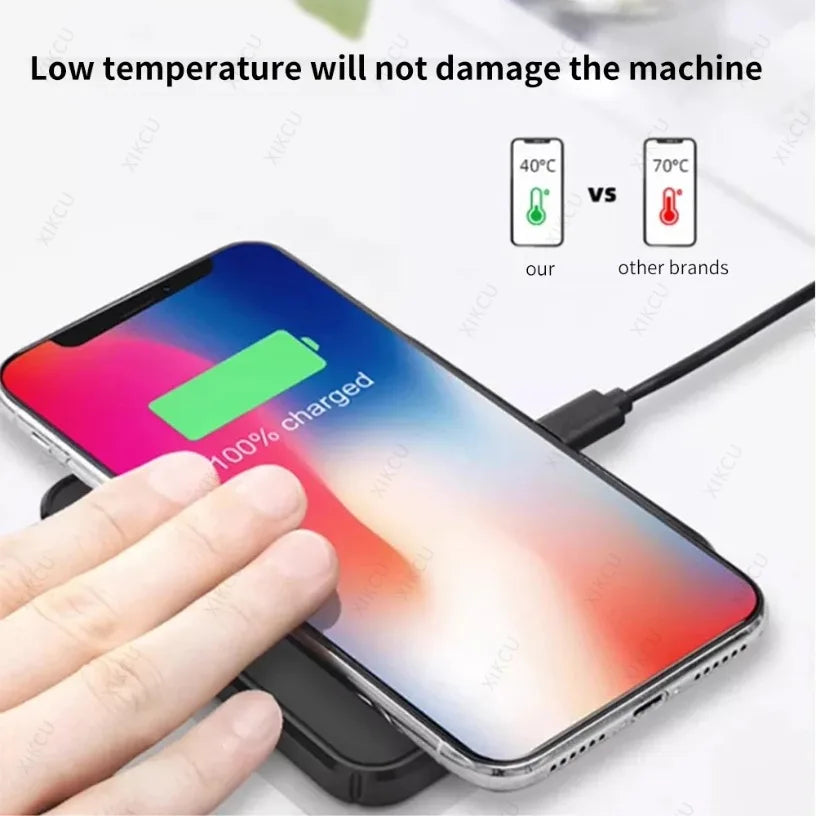 Wireless Charger Desktop Pad Fast Charging Station for IPhone 17 16 15 14 13 12 Pro Max Samsung Xiaomi 17 Pro Max Oasis Select