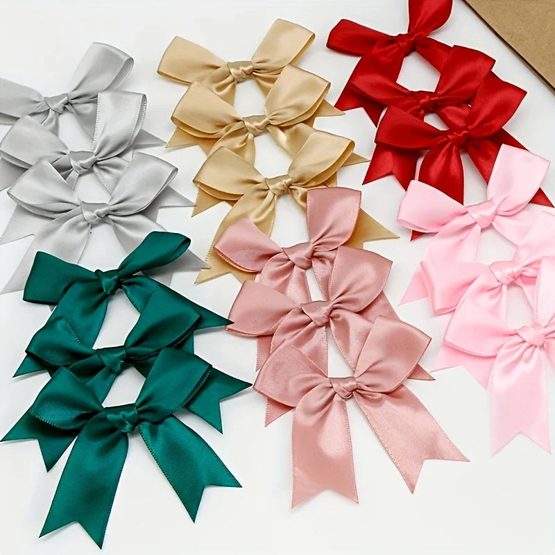 50pcs, decorative bow 3.35 inches, gift wrapping decoration, wedding, holiday and DIY crafts, birthday gifts, accessories Oasis Select