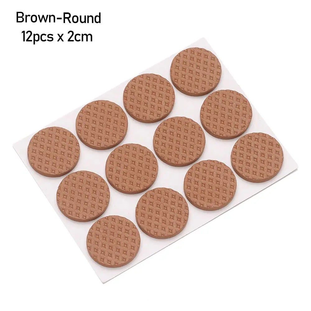 6/9/12PCS Self Adhesive Non-slip Mat Bumper Cushion Furniture Leg Foot Mat Felt Pads For Chair Table Protector Hardware Oasis Select type 8