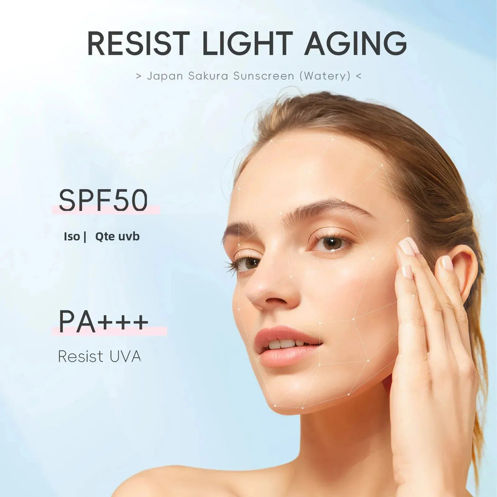 LAIKOU Sakura Sunscreen Primer SPF 50 PA+++ Lightweight 50g