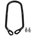 Black Rear Derailleur Protector Carbon Steel MTB 1PC Bicycle Chain Cover Double Wings Frame Gear Guard 1* Nice Oasis Select With 2 Screws