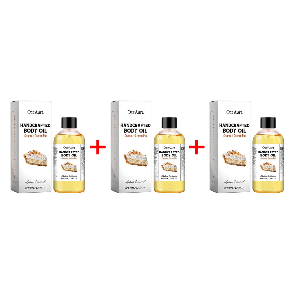 OceAura Body Juice Oil – Moisturizing & Brightening Body Oil Body Moisturizing Oil Oasis Select B 3pcs boxed