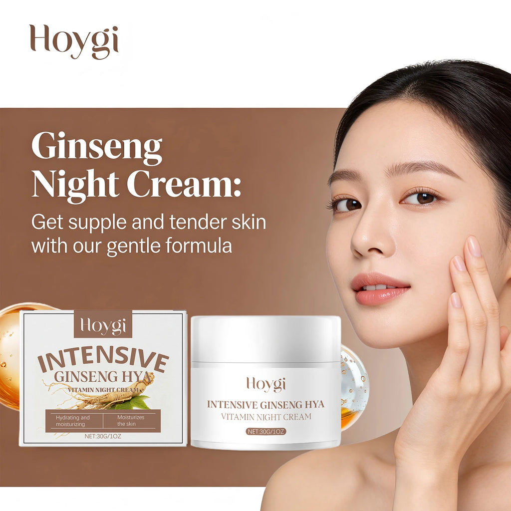 Hoygi Ginseng & Hyaluronic Acid Night Cream 30g