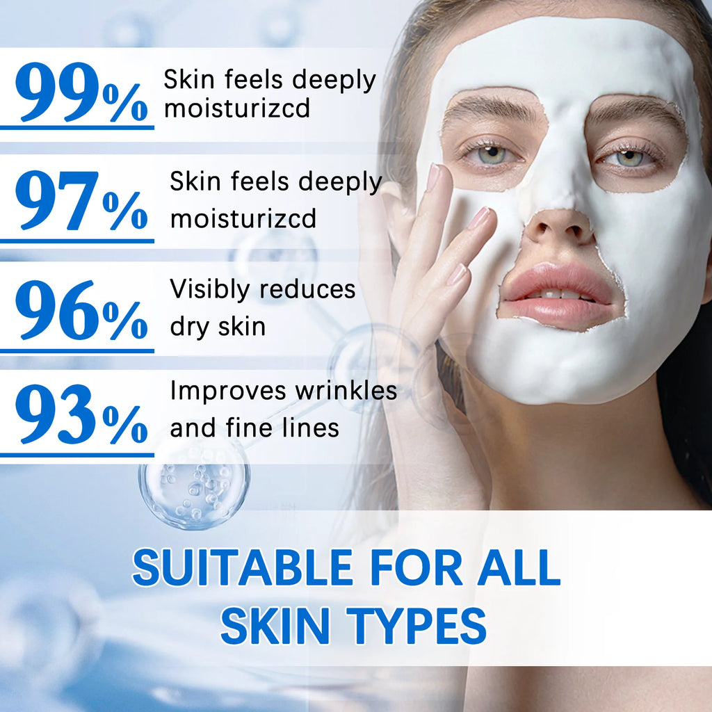 Hyaluronic Acid DIY Mask Powder 100g – Hydrating & Brightening DIY Face Mask Powder Oasis Select