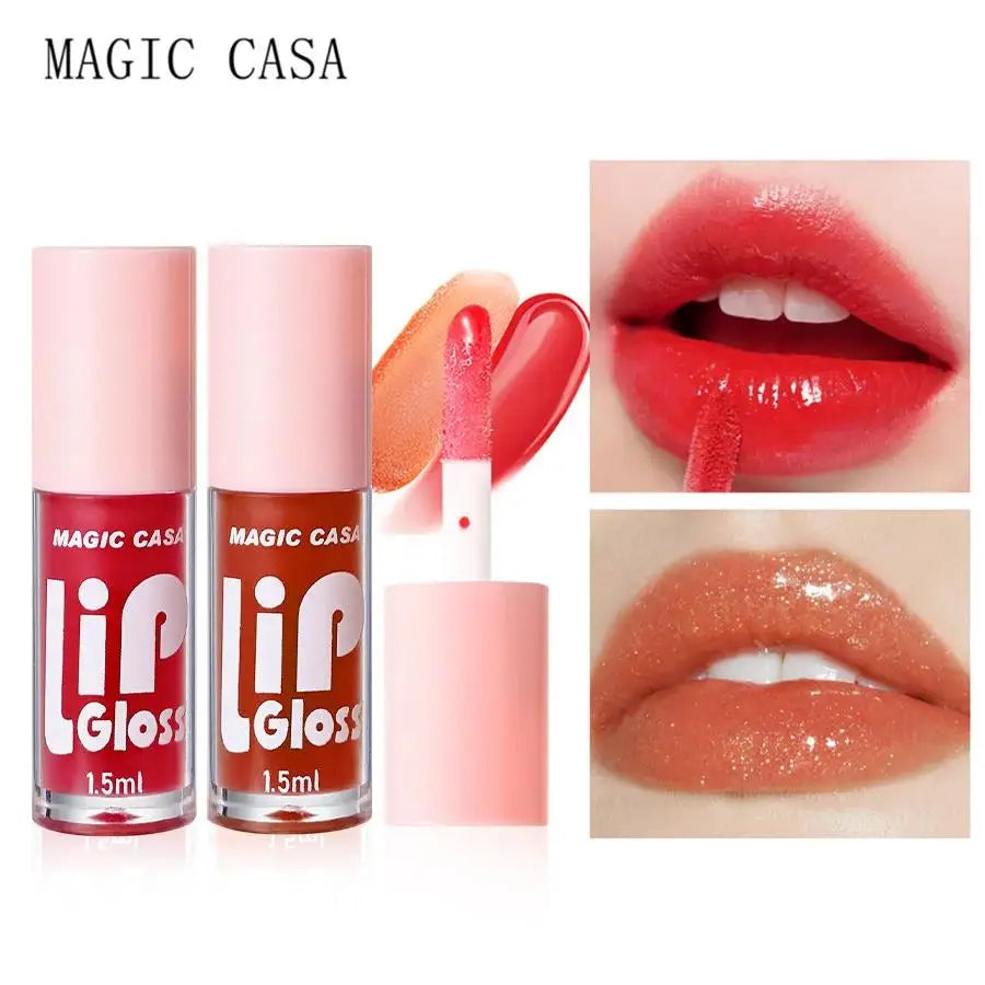 MAGIC CASA 6-Pc Jelly Lip Oil Set – Shimmer Gloss & Hydrating