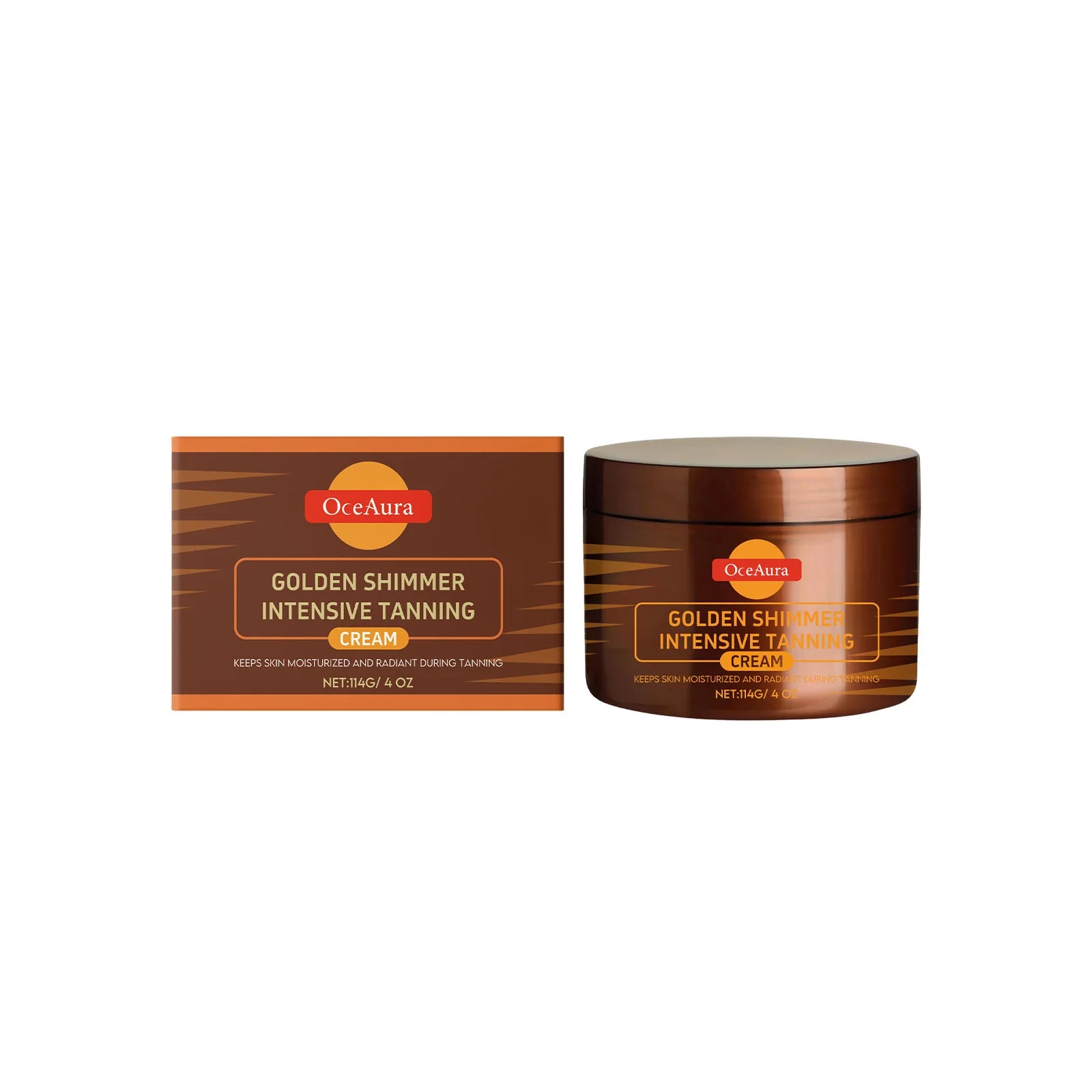 Tanning Accelerator Gel Natural Lasting Self Solarium Sunless Tanner Body Face Glow Bronzer Nourishing Intensive Tanning Cream Oasis Select 114g Boxed