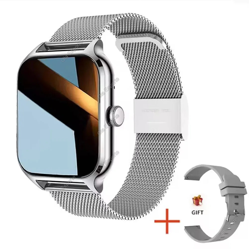 2.01" Smart Watch – Bluetooth Calls, Heart Rate & Fitness Tracker