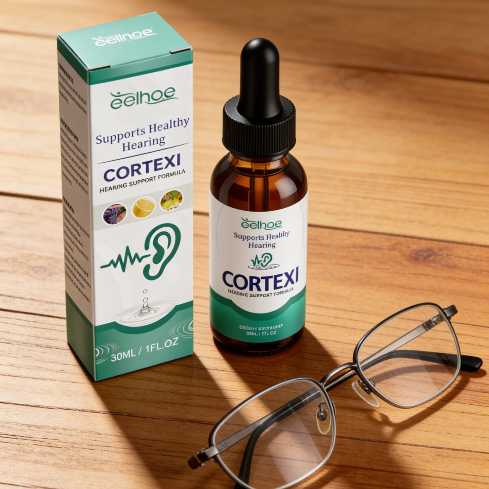 EELHOE Ear Care Drops – Earwax Removal & Tinnitus Relief 30ml Ear Care Drops Oasis Select