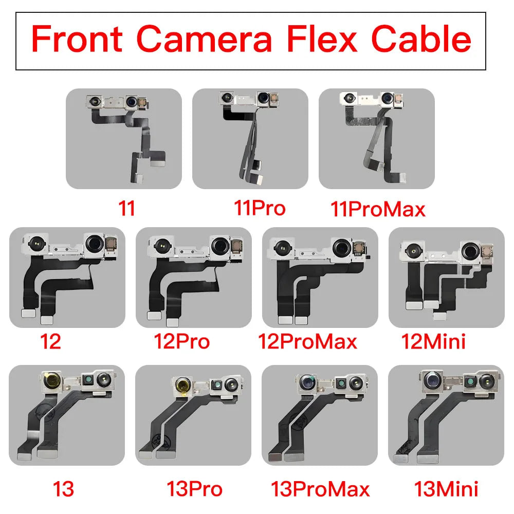 Front Camera Flex Cable for iPhone 11 12 13 Mini Pro Max