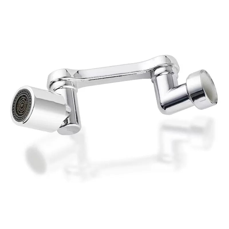 1080° Universal Rotation Faucet Sprayer Head 22/24mm Adaptor Washbasin Faucet Extender Aerator Bubbler Nozzle Kitchen Tap Oasis Select Silver