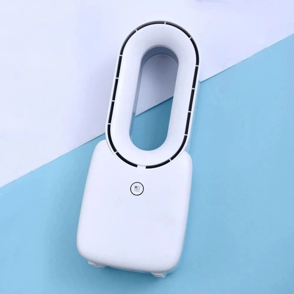 Colorful Light Portable Desk Fan 11.8 Inch LED Light Table Fan Quiet Touch Control Small Personal Cooling Fan Home Oasis Select