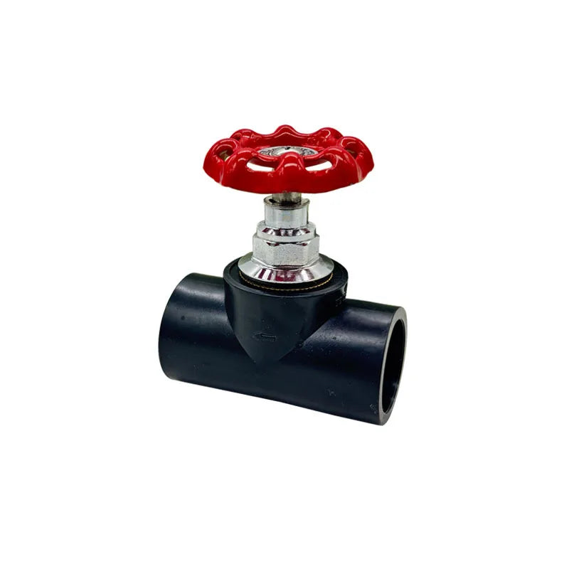 Stainless Steel PE Globe Valve Dn20 To Dn63 Clamp Spring Valve Core Water Pipe Handwheel Gate Switch Hot Melt Pipe Accessories Oasis Select