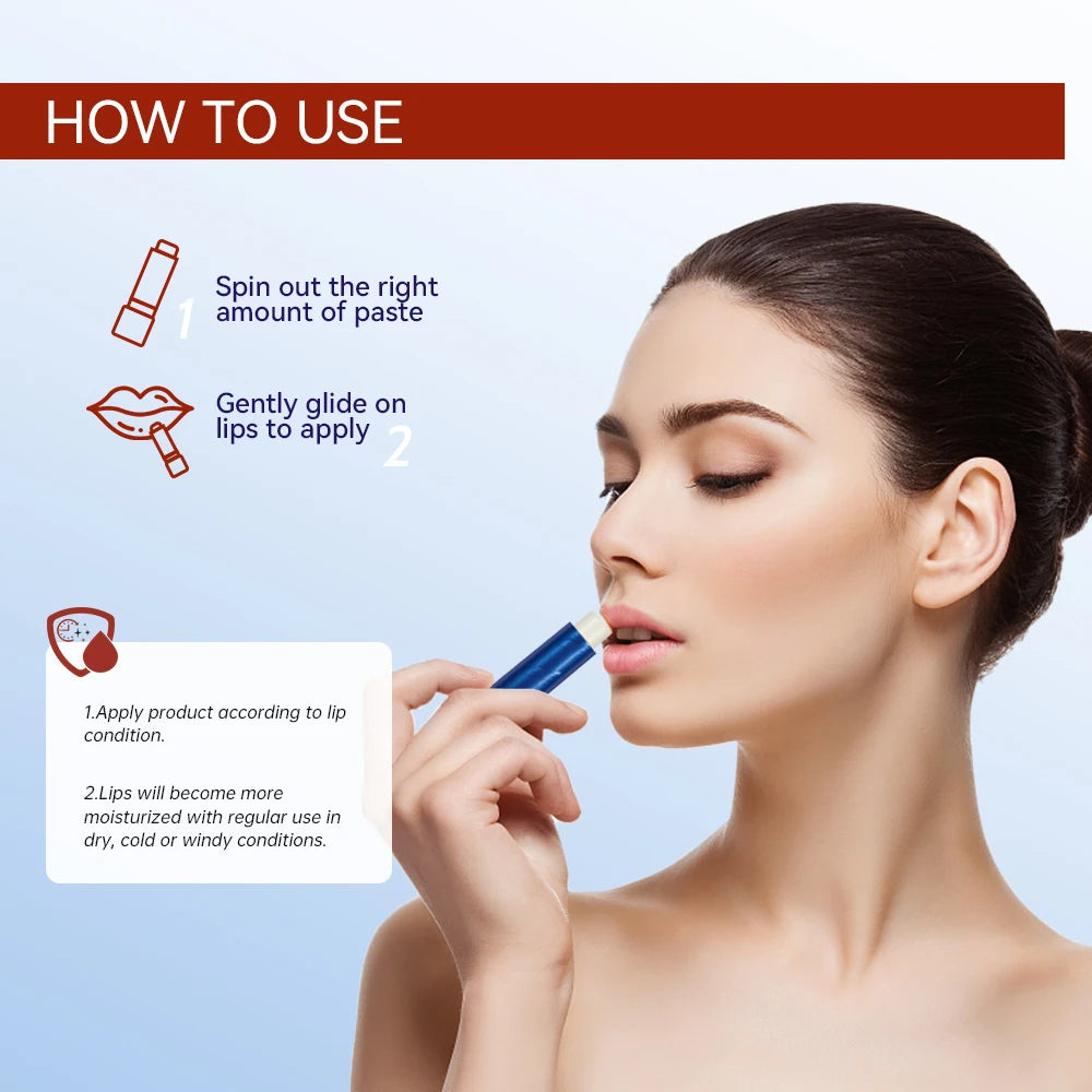 Moisturizing Lip Balm Repair Stick 2-Pack – Paraben Free Lip Balm Oasis Select