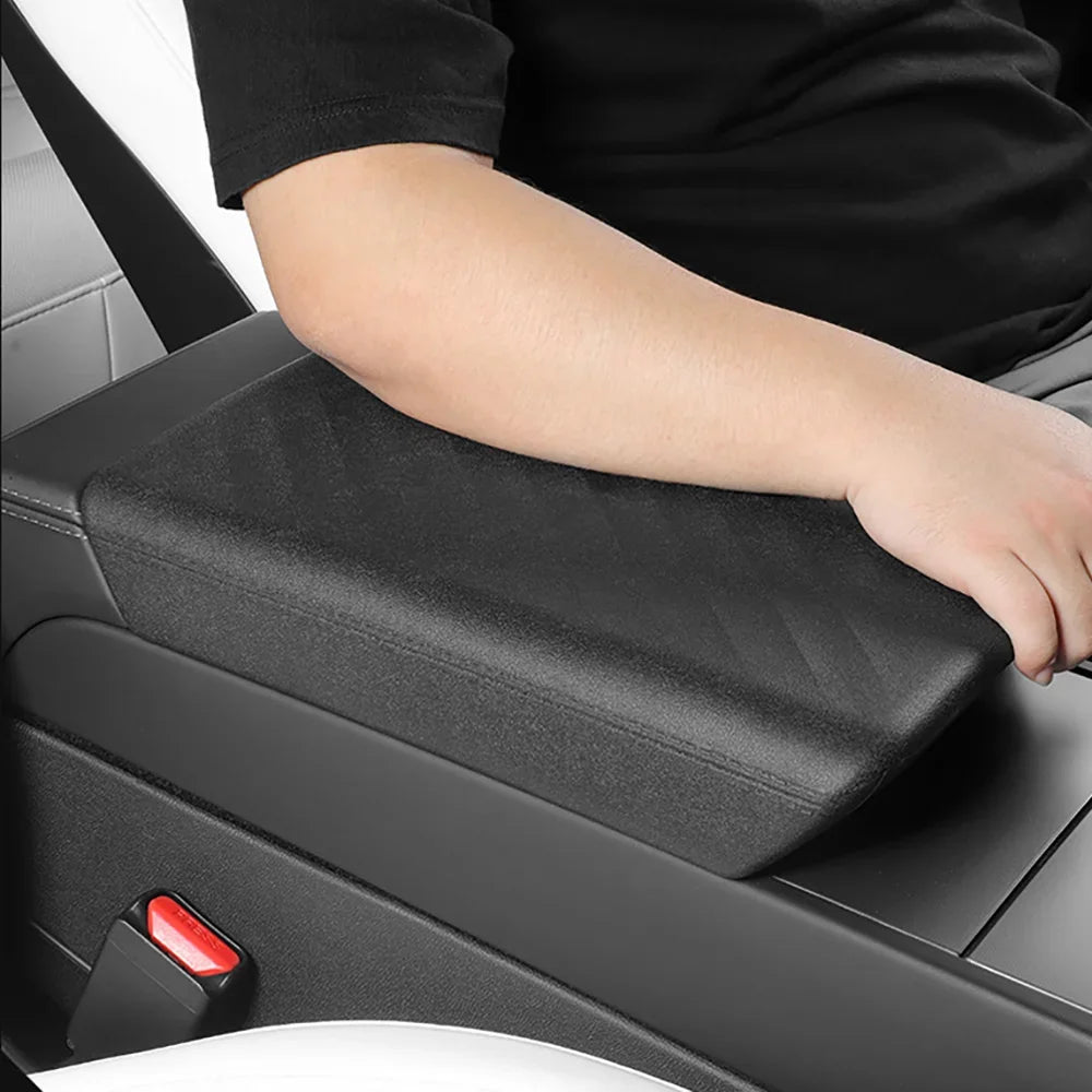 Durable Non-Slip Dustproof for Tesla Model Y Juniper Launch 2025-2026 Model 3 Highland 2024 TPE Armrest Cover Accessories Oasis Select