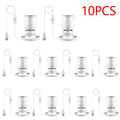 USB 5V 2-10pcs SpotLight Decor Lights for Wine Closet Anime Character Display Shelf Collectibles Souvenirs Cabinet Downlight Oasis Select 10x White Shell Neutral White Light