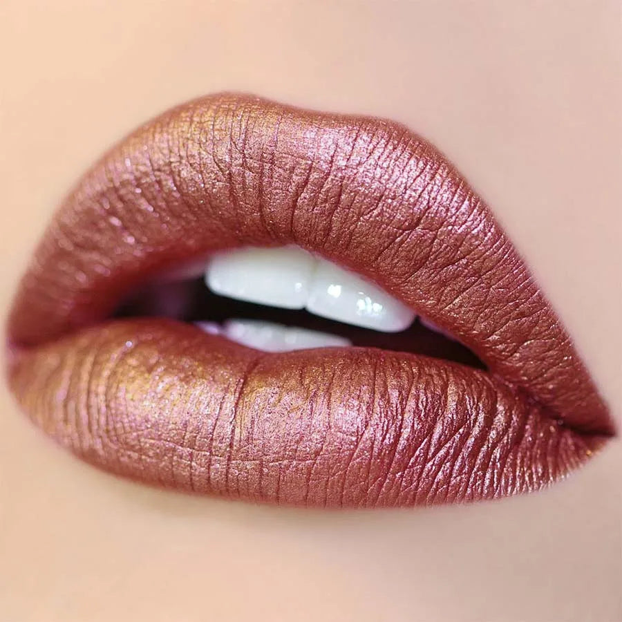 KAFURUX Glitter Plumping Lip Oil Tint – Metallic Moisturizing Lipstick