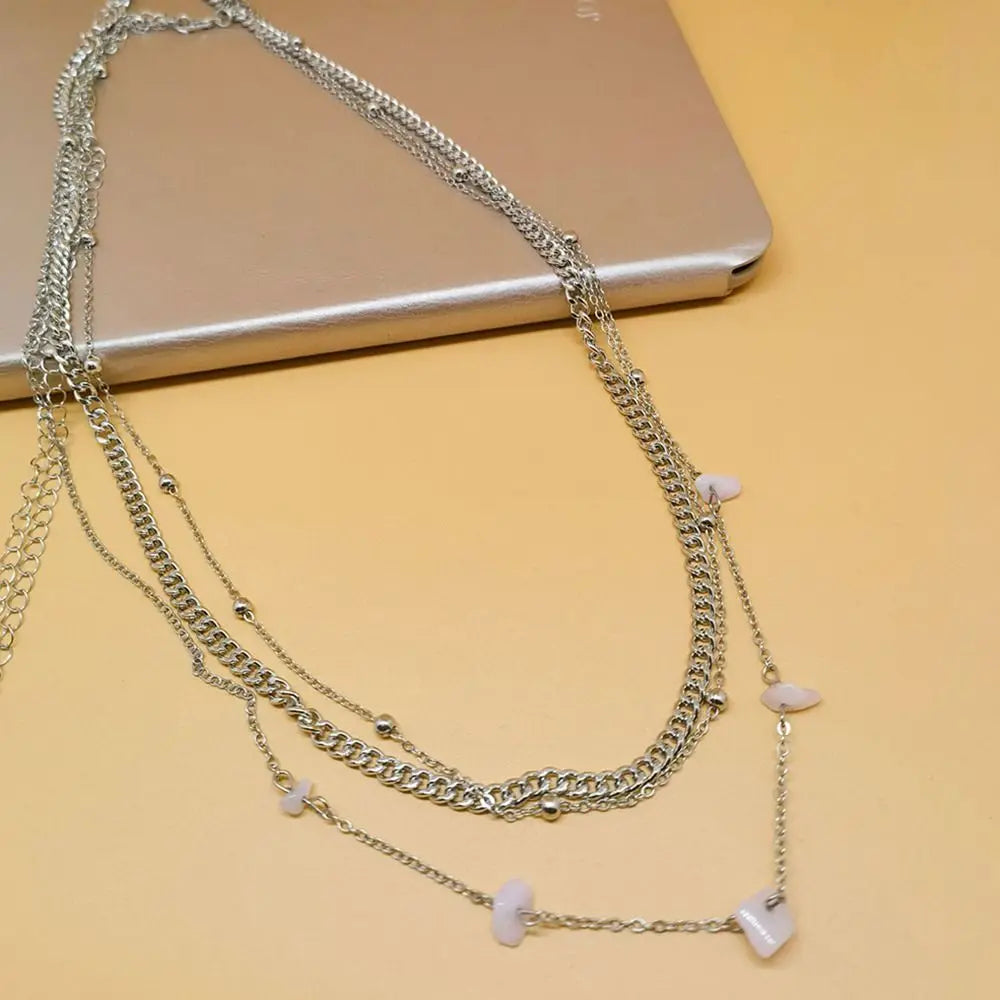 1Pcs Boho Metal Alloy Rhinestone Waist Chain Multilayer Waistband Crystal Belly Body Chain Gold Belt Chain Summer Beach Oasis Select