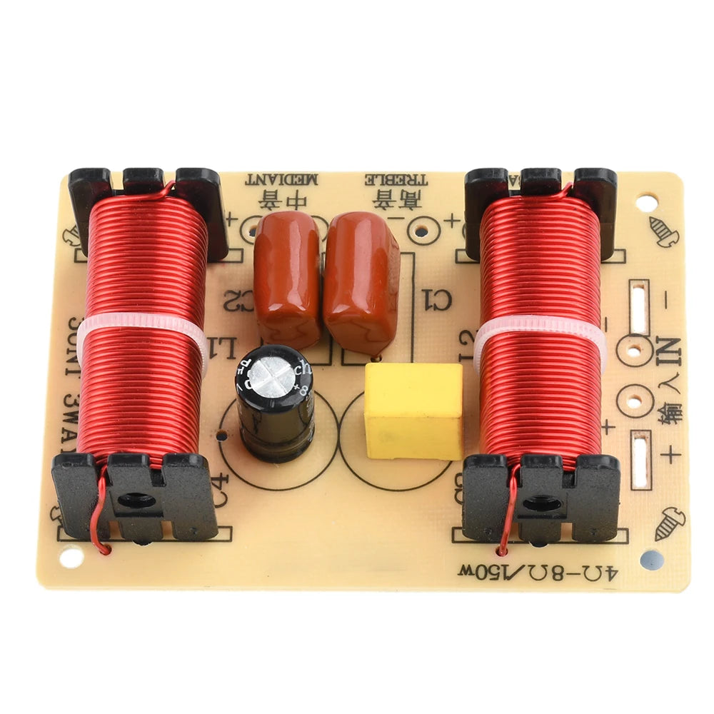 150W 3 Way HiFi Speaker Frequency Divider Audio Crossover Filter Treble Alto Bass Frequency Divider for Professional or Home Use Oasis Select Type B