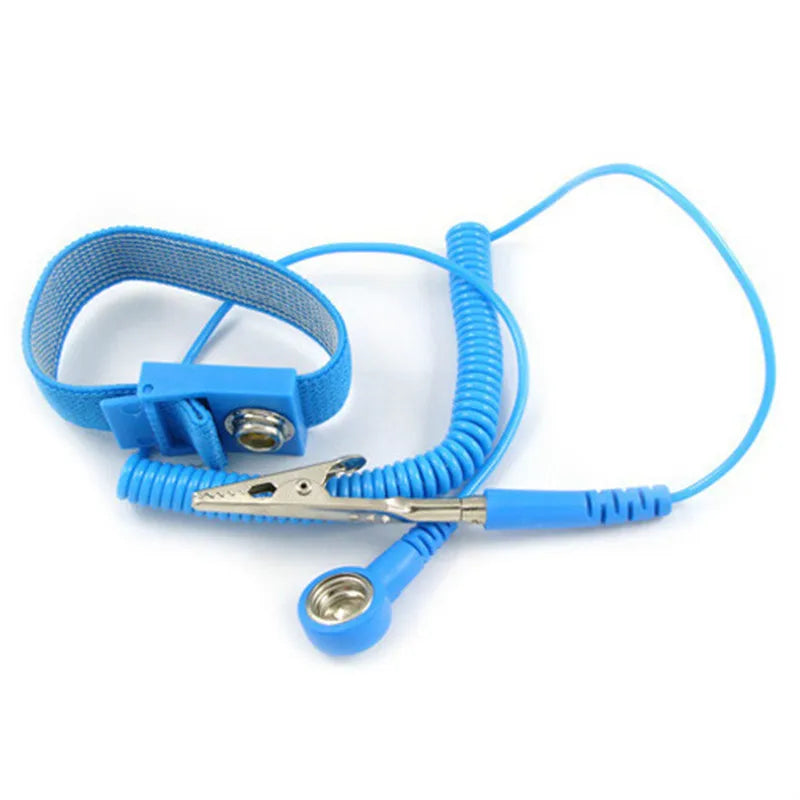 Antistatic Anti Static ESD Wristband Wrist Strap Cordless Wireless Clip Discharge Cables for Electronics Repair Work Tools Oasis Select
