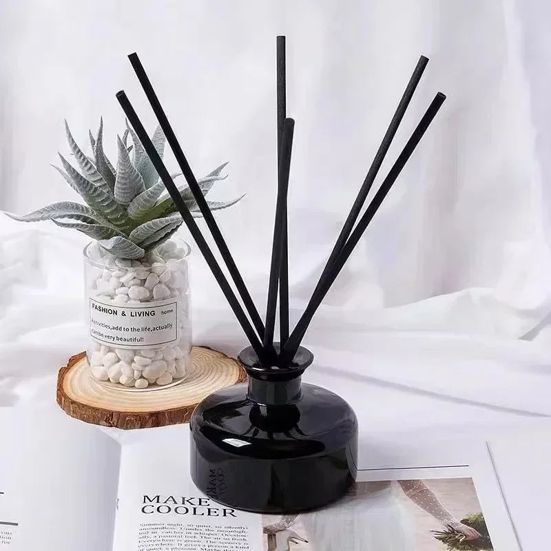 100/200pcs Aromatherapy Sticks, Diffuser Sticks, Black Pink Fragrance Diffusing Strips, Long-lasting, for Indoor Use in Bathroom Oasis Select