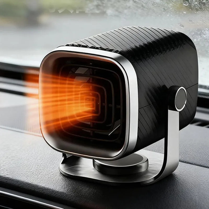 12V 24V Electric Car Heater Fan Dual Use Heating and Cooling Efficient Windshield Defogger Demister Defroster Portable Heater Oasis Select