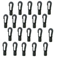 5MM 8MM 10PC 20PCS Bungee Shock cord Quick Connect hooks hanging Ends Clip for Kayak Canoe Boat Dinghy Rib DIY Elastic Cord rope Oasis Select 10PC S size