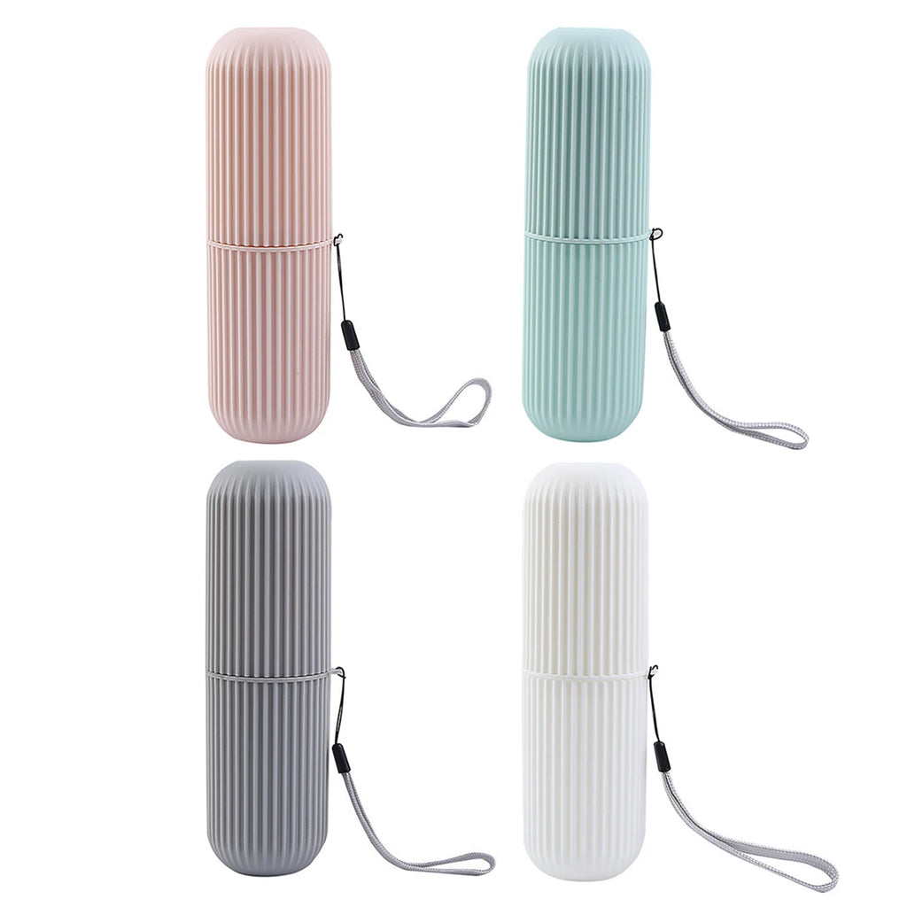 Portable Toothpaste Toothbrush Protect Holder Case Travel Camping Storage Box Protect Toothbrush Toothpaste from Dirt and Damage Oasis Select 4pcs