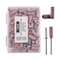 100-Piece Nail Drill Sanding Bands – Manicure & Pedicure Bits Nail Drill Sanding Bands Oasis Select pink