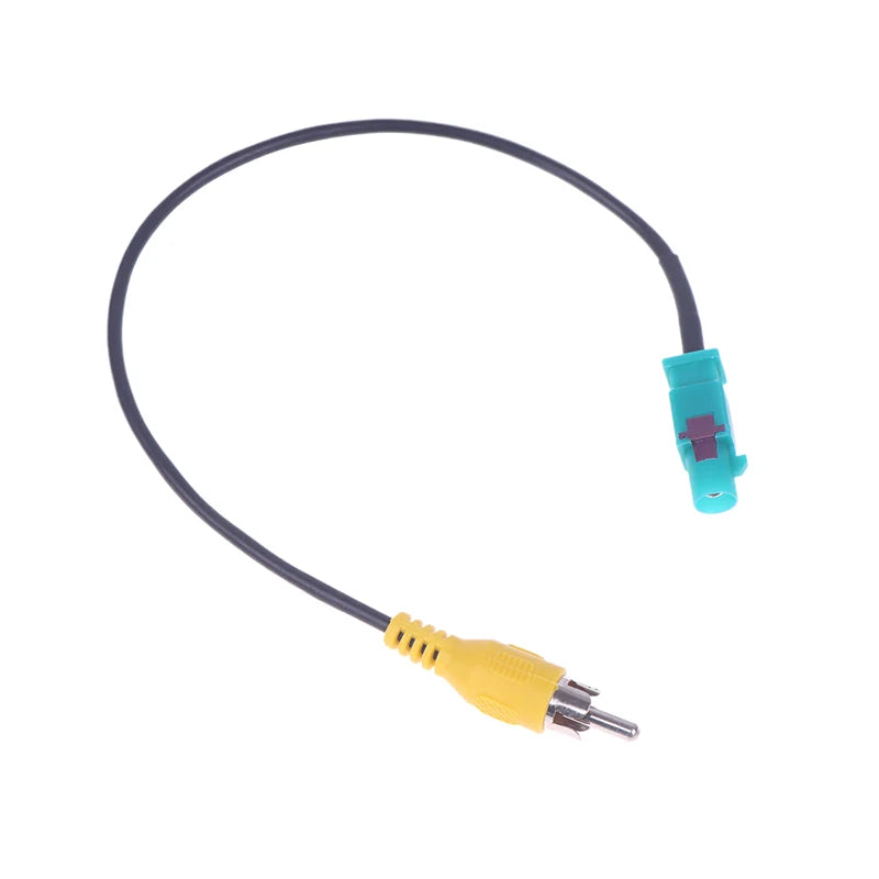 1/2pcs Fakra to RCA Connector Cable for Car Rear Sight Conversion, Rear View Camera Adapter Oasis Select