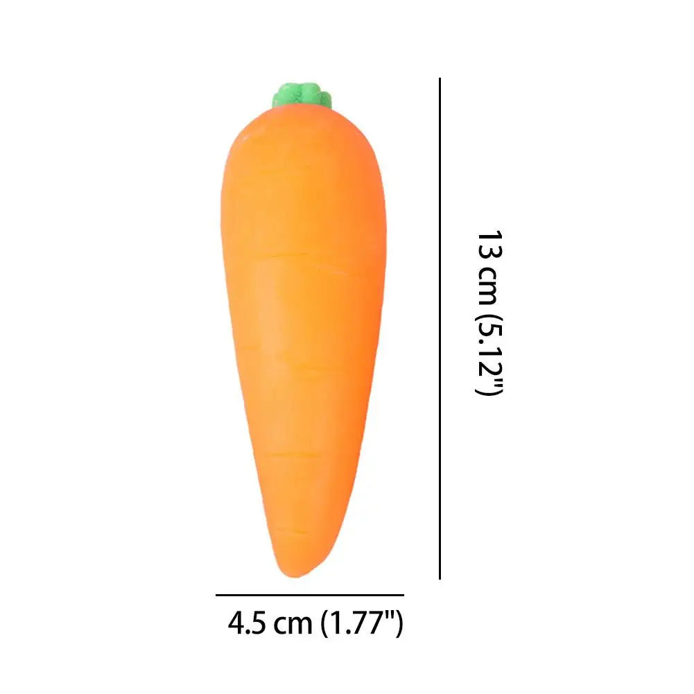 Giant Carrot Squishy Stress Toy – Sensory Fun Kids & Adults