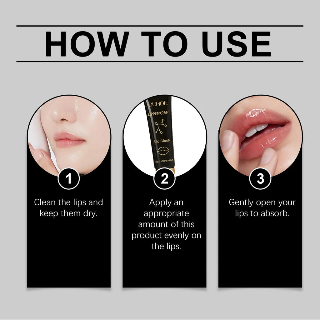 Instant Lip Plumping Nourishing Anti-Wrinkle Moisturizing Sexy Lip Care The Ultimate Plumping Lip Gloss Sexy Lip Treatment Oasis Select