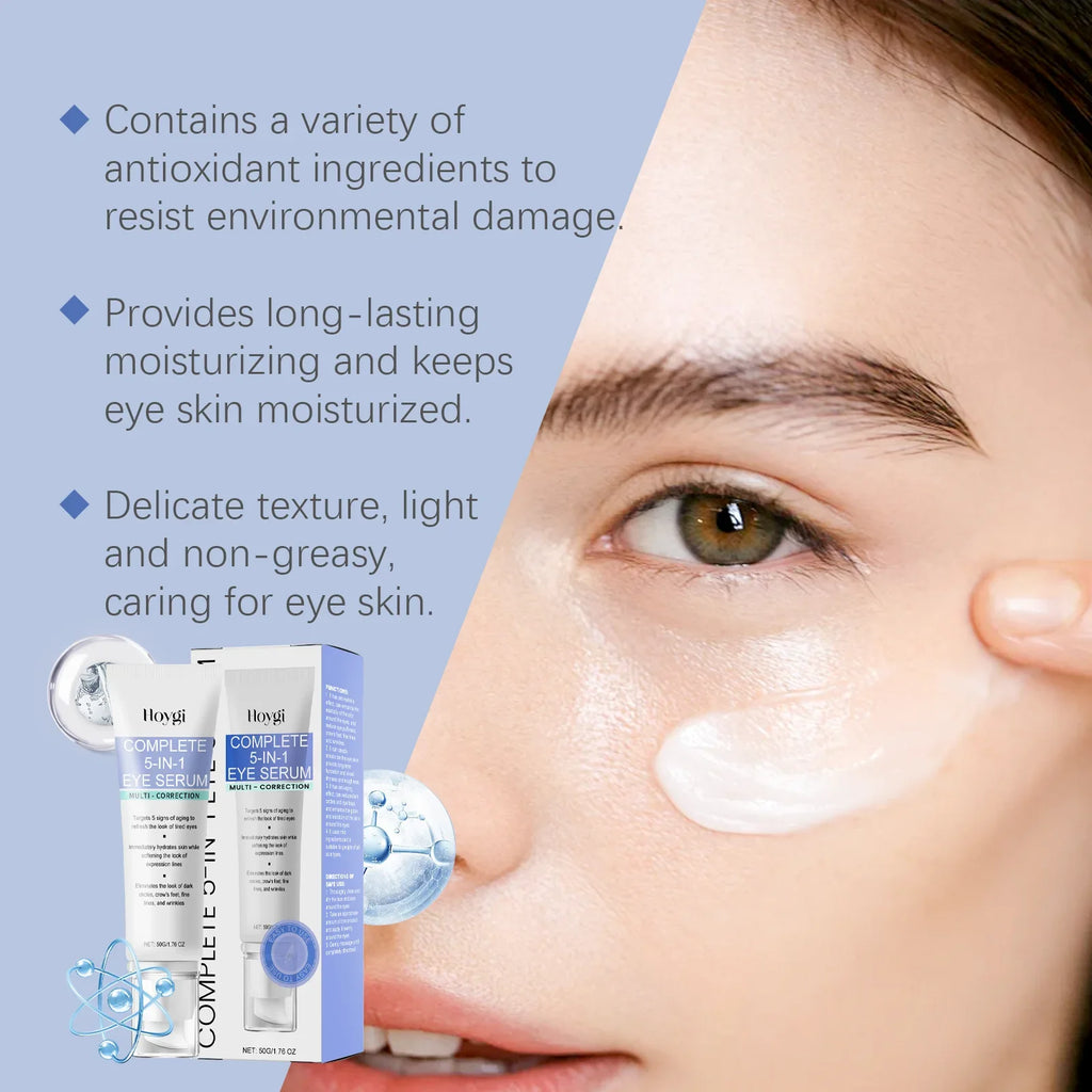 Hoygi Collagen 5-in-1 Eye Cream – Dark Circles & Fine Lines Firming Eye Cream Oasis Select