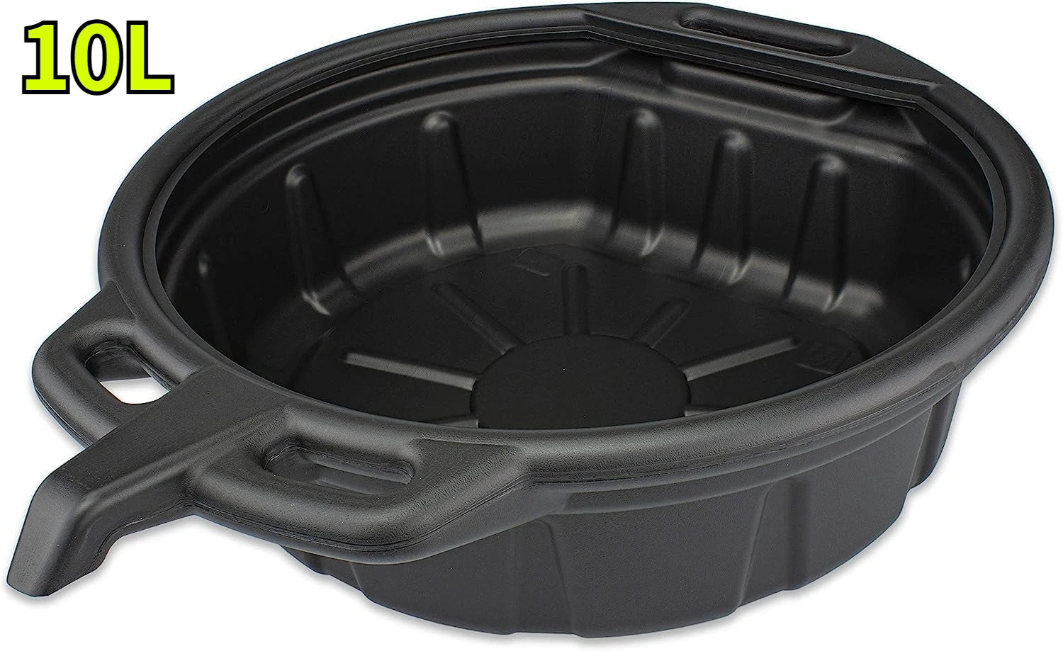 10L/15L Oil Receiving Basin Oil Change Drain Pan Cleaning Oil Drain Container Leakproof for Car Motorcycle Auto Repair Tool Oasis Select 10L