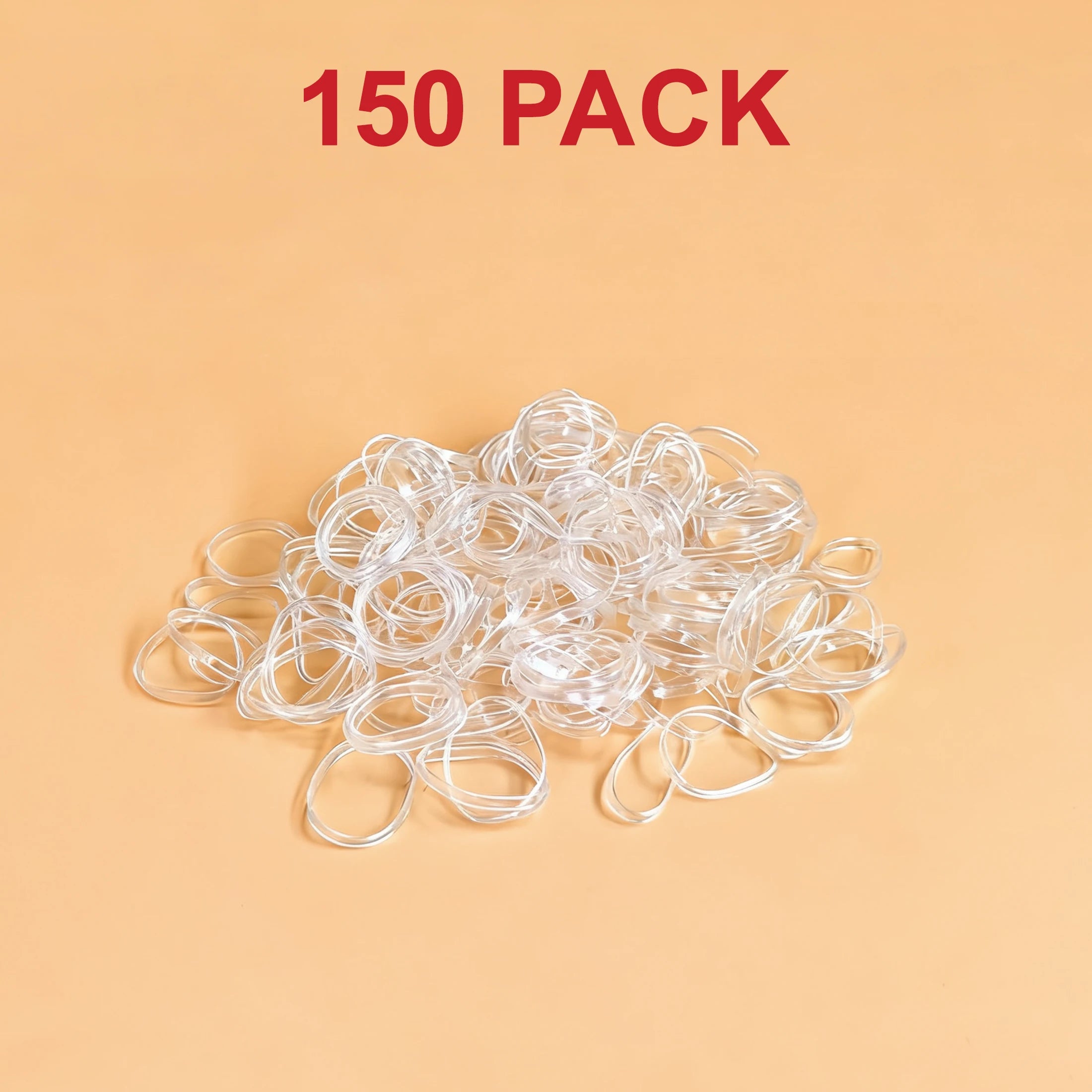 Invisible shirt cuff elastic band, elastic cuff fastener, used to fix and shorten the sleeves of shirts and suits Oasis Select 150pcs