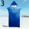 Surf Poncho Microfiber Beach Towel Fabric Quick Dry Bath Towel Absorbent Hooded Swimming Bathrobe Adult Oasis Select 3