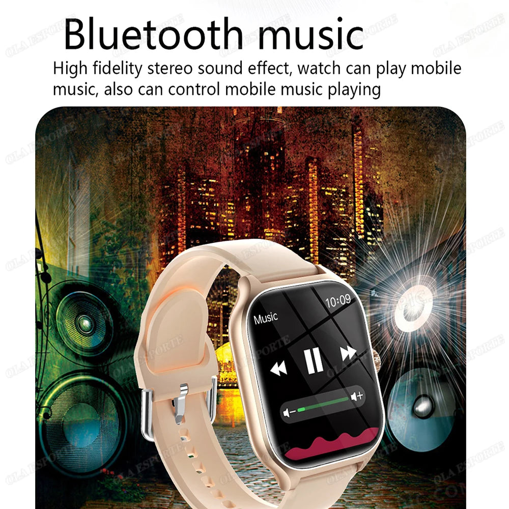 HT30 Smart Watch 2.01" HD Bluetooth Call Fitness Tracker