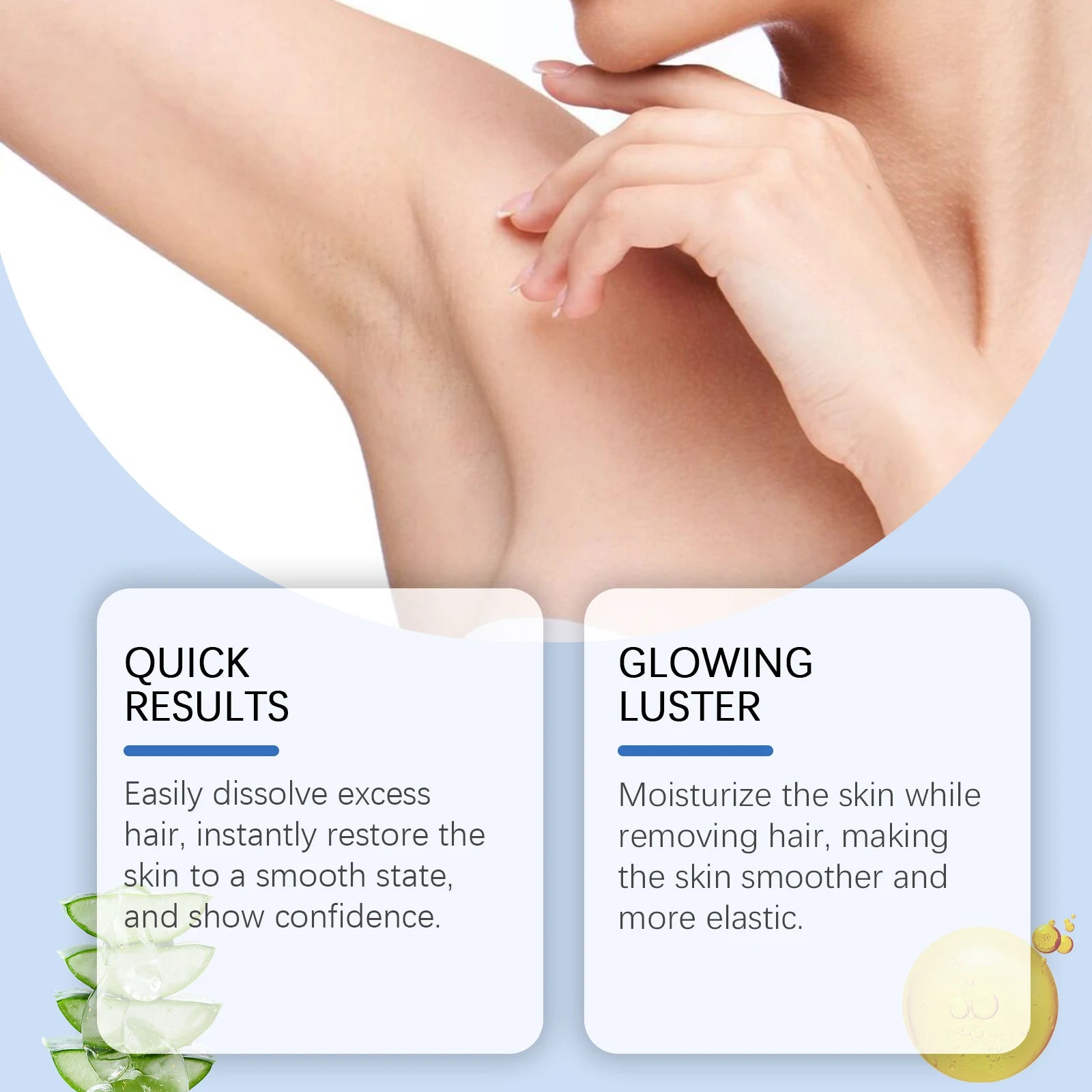 Body Hair Removal Spray Man Easy Permanent Hair Remover Clean Underarms Anti-Drying Prevent Black Spots Mild Depilatory Mousse Oasis Select