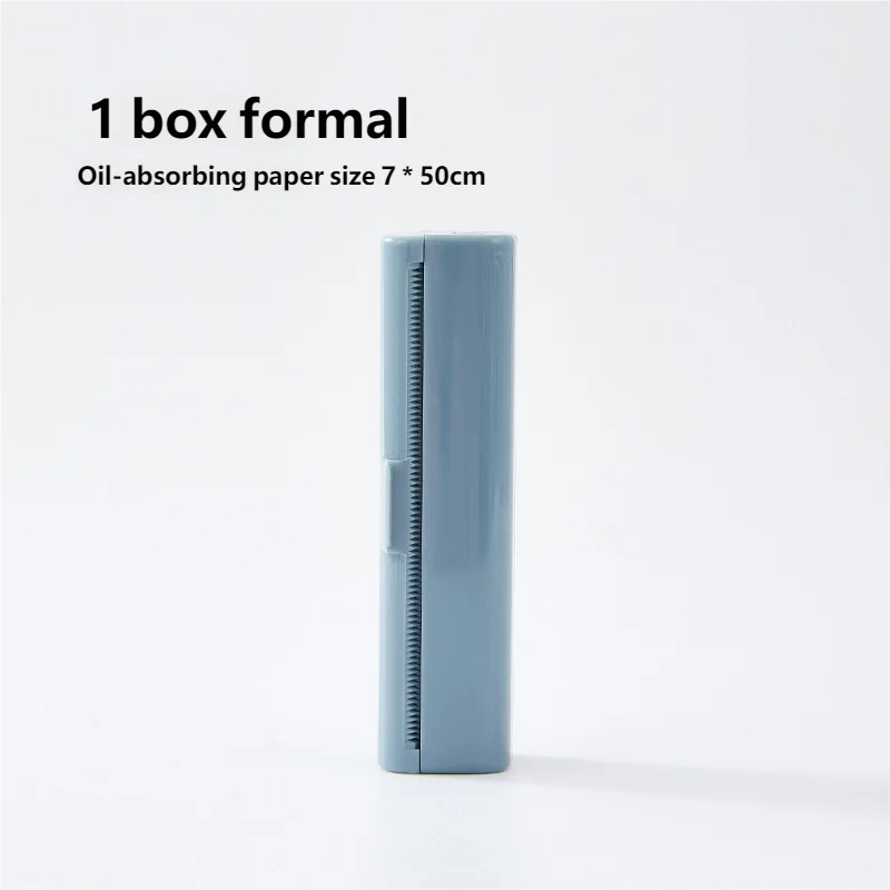 NEW Tear-off Facial Blotting Sheets Oil-Control for Men and Women Refreshing and Setting Makeup Oil-Absorbing Facial Papers Oasis Select Blue