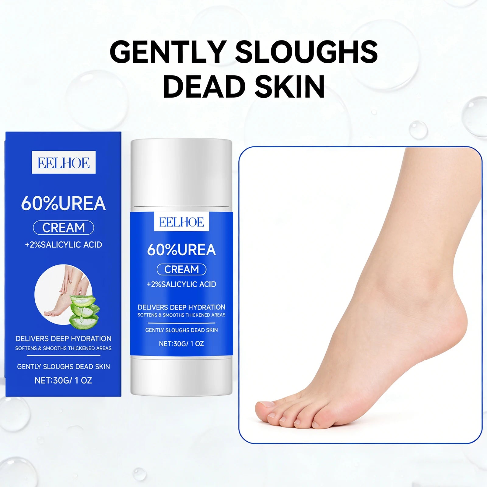 Urea 40% + Salicylic Acid 2% Foot Cream – Repair Cracked Heels Foot Cream Oasis Select