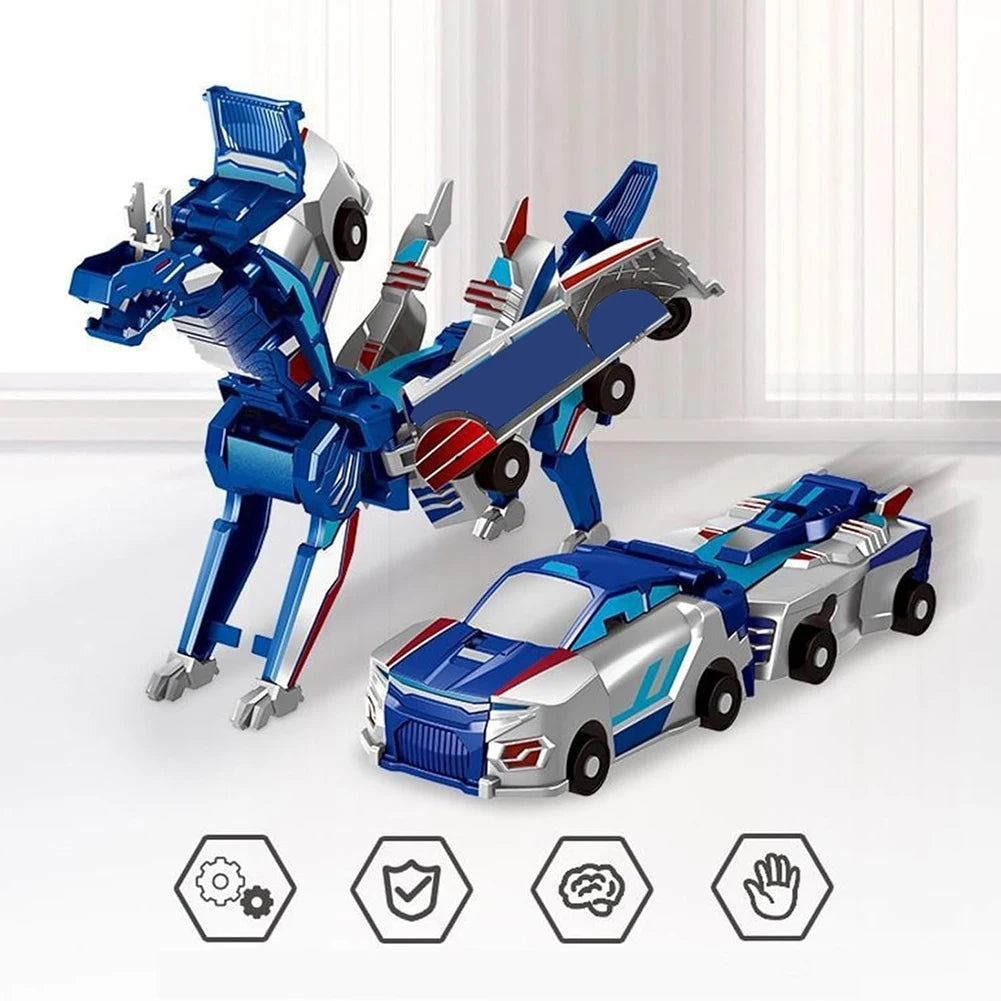Unicorn Transformer 2-in-1 Magnetic Transforming Car Toy for Kids