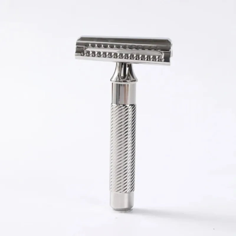Slant 37 Stainless Steel Safety Razor – Men's Professional Shave