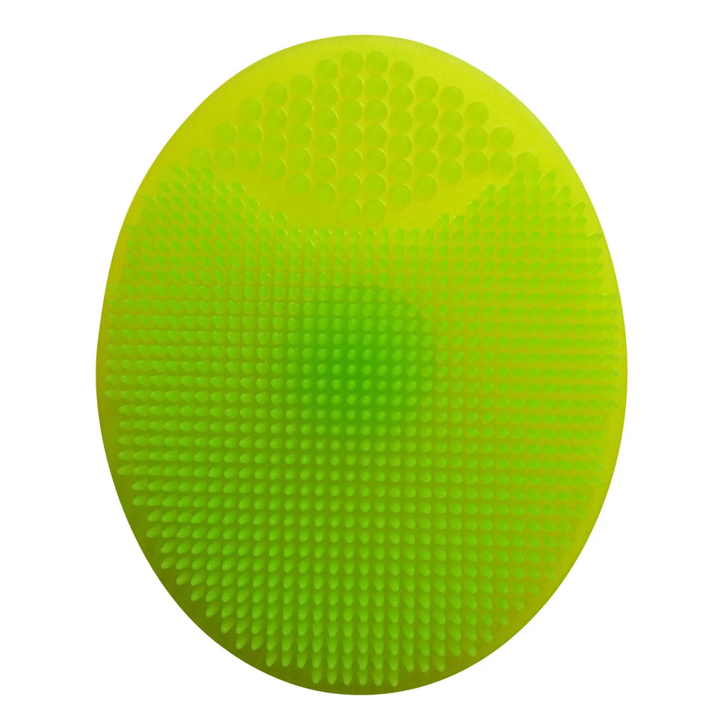 1 Shampoo Brush Baby Infant Bathing Soft Silicone Boys Kids Shower