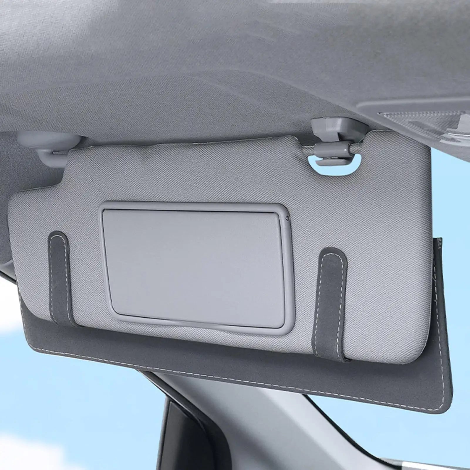 Sun Visor Extender Leather Visor Extender Attachment for Car Visor Anti-glare Automotive Sunvisor Extending Supplies for Trailer Oasis Select