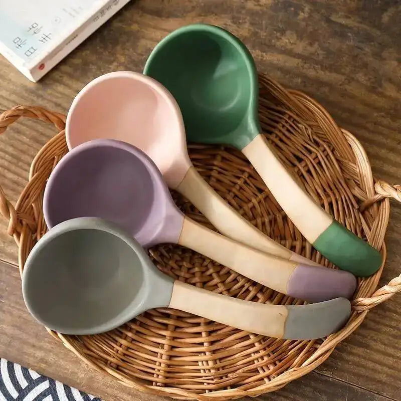 Creative Clay Spoons Ceramic Tableware, Thick And Substantial Soup Spoons With High Aesthetic Value Oasis Select
